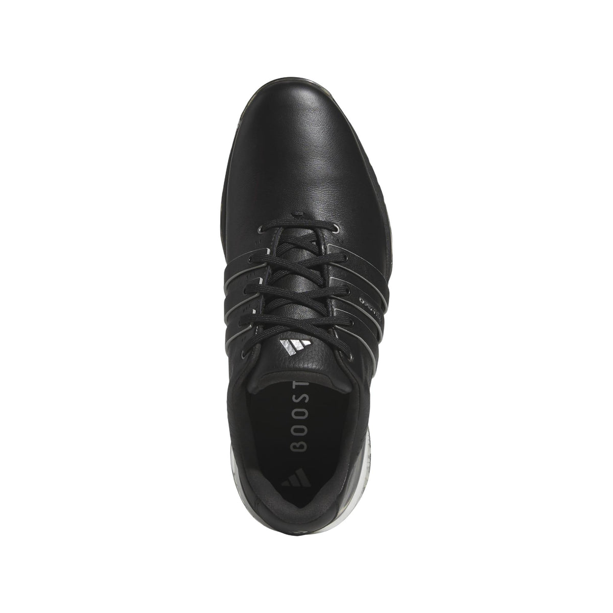 Adidas Tour360 25 Spikeless Golf Shoes - Core Black / Silver Metallic