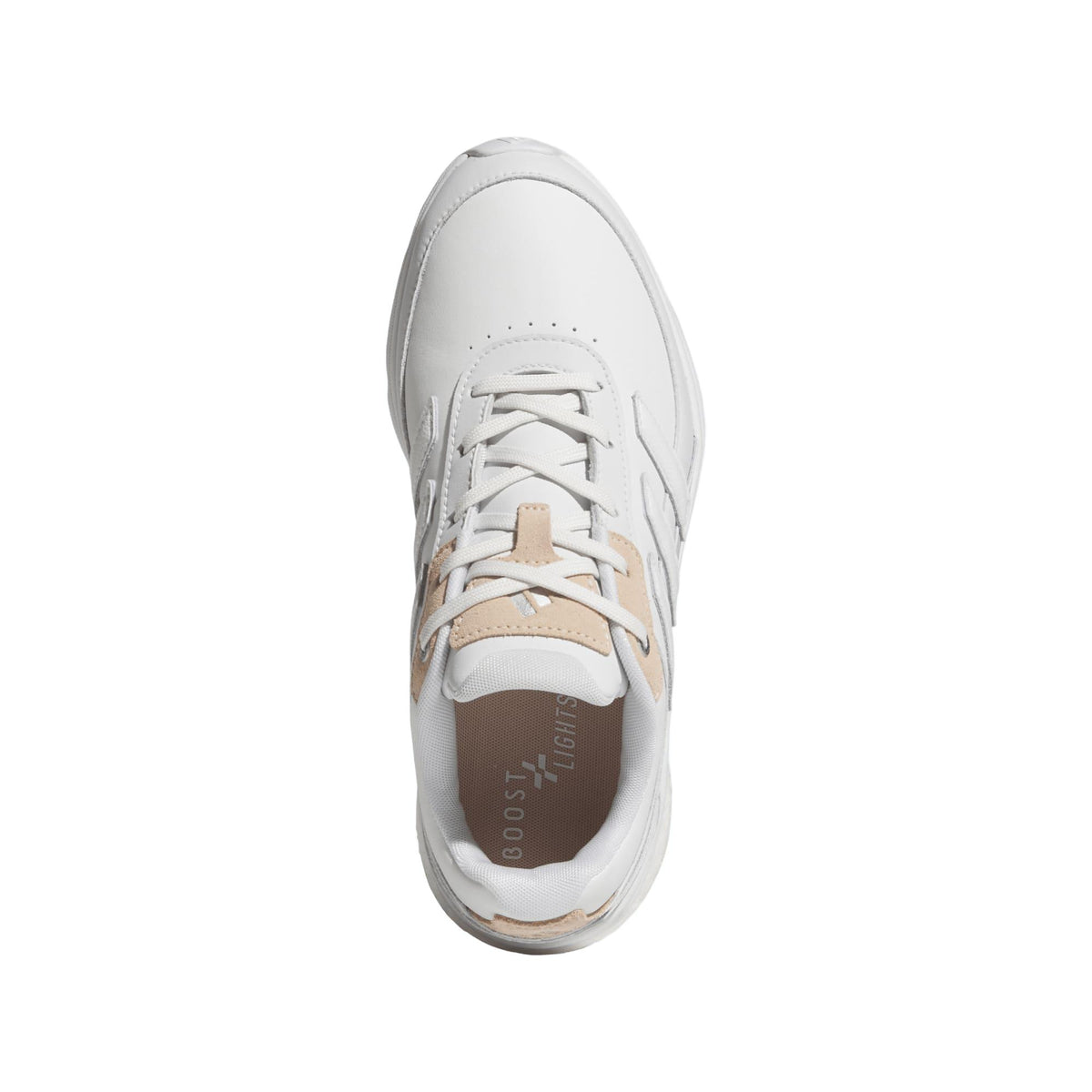 Adidas Zoysia Spikeless Golf Shoes - Dash Grey / Crystal White / Powder Coral