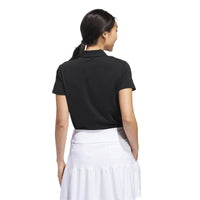 Adidas Ultimate365 Solid Short Sleeve Polo Shirt - Black
