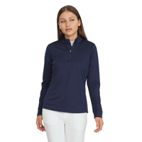Levelwear Heron 1/2 Zip Midlayer - Womens - Navy