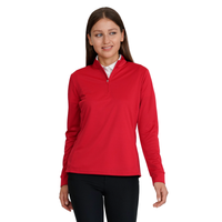 Levelwear Heron 1/2 Zip Midlayer - Womens - Flame Red