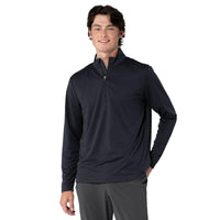 Levelwear Heron 1/4 Zip Midlayer - Mens - Black