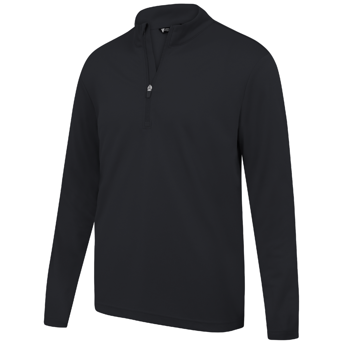 Levelwear Heron 1/4 Zip Midlayer - Mens - Black