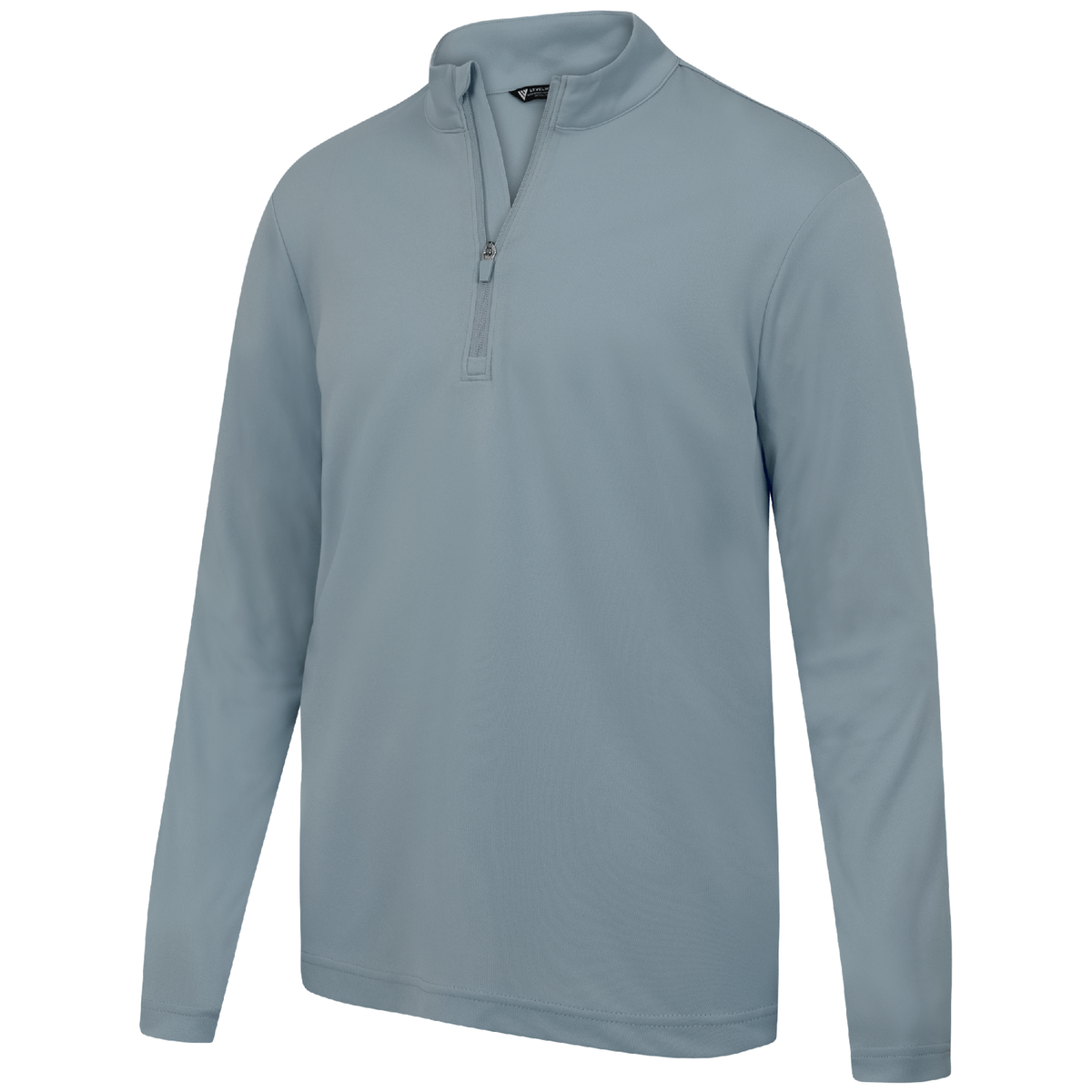 Levelwear Heron 1/4 Zip Midlayer - Mens - Pebble