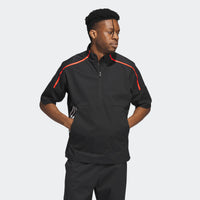 Adidas Core Provisional Short-Sleeve 1/2-Zip Jacket - Black