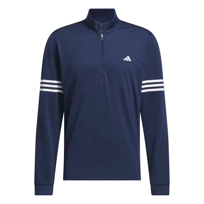 Adidas 3 Stripe 1/4 Zip Mens