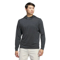 Adidas Men’s Core Print Hoodie, Carbon Black - Mens