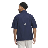 Adidas Core Provisional Short-Sleeve 1/2-Zip Jacket - Collegiate Navy