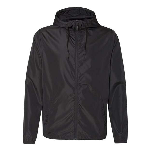 Independent Trading Co. - Men' Lightweight Windbreaker Full-Zip Jacket