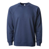 Independent Trading Co. - Unisex Icon Lightweight Loopback Terry Crewneck Sweatshirt