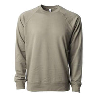 Independent Trading Co. - Unisex Icon Lightweight Loopback Terry Crewneck Sweatshirt