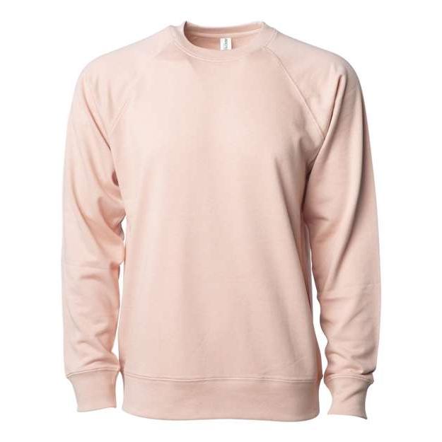 Independent Trading Co. - Unisex Icon Lightweight Loopback Terry Crewneck Sweatshirt
