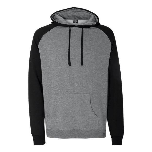 Independent Trading Co. - Unisex Raglan Hooded Sweatshirt