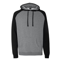 Independent Trading Co. - Unisex Raglan Hooded Sweatshirt