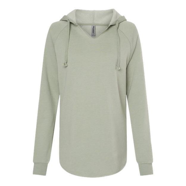 Independent Trading Co. - Women’s Lightweight California Wave Wash Hooded Sweatshirt
