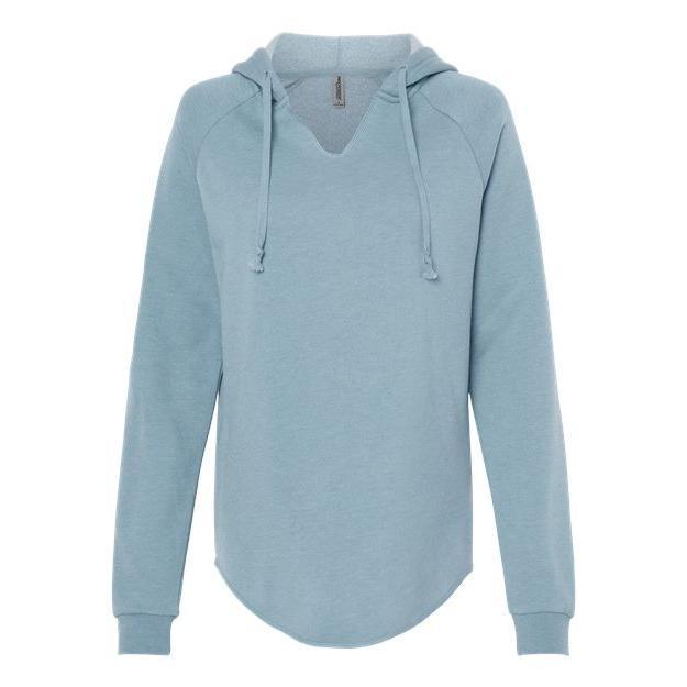 Independent Trading Co. - Women’s Lightweight California Wave Wash Hooded Sweatshirt