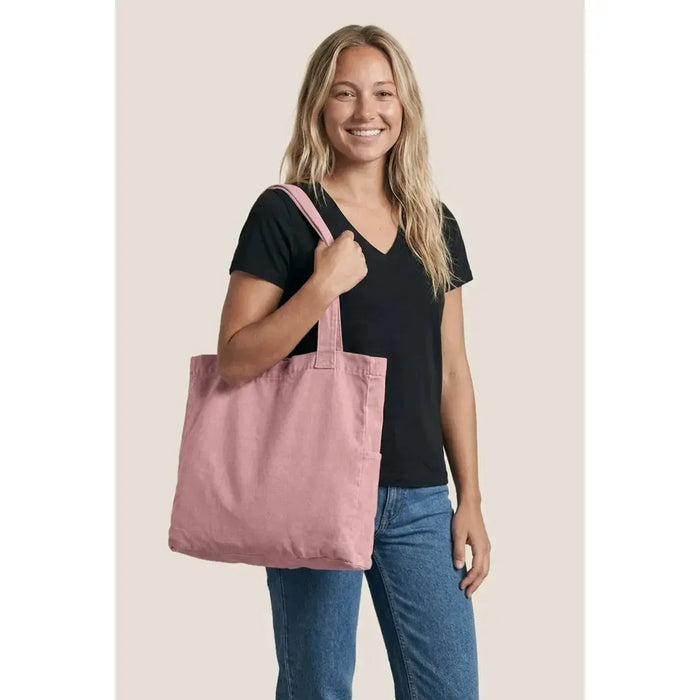 Initial - Tote Bag with Pocket