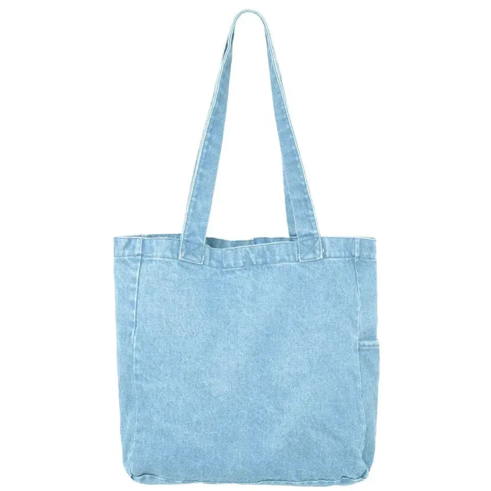 Initial - Tote Bag with Pocket