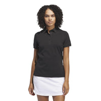 Adidas Ultimate365 Tour Twistknit Polo Shirt - Black