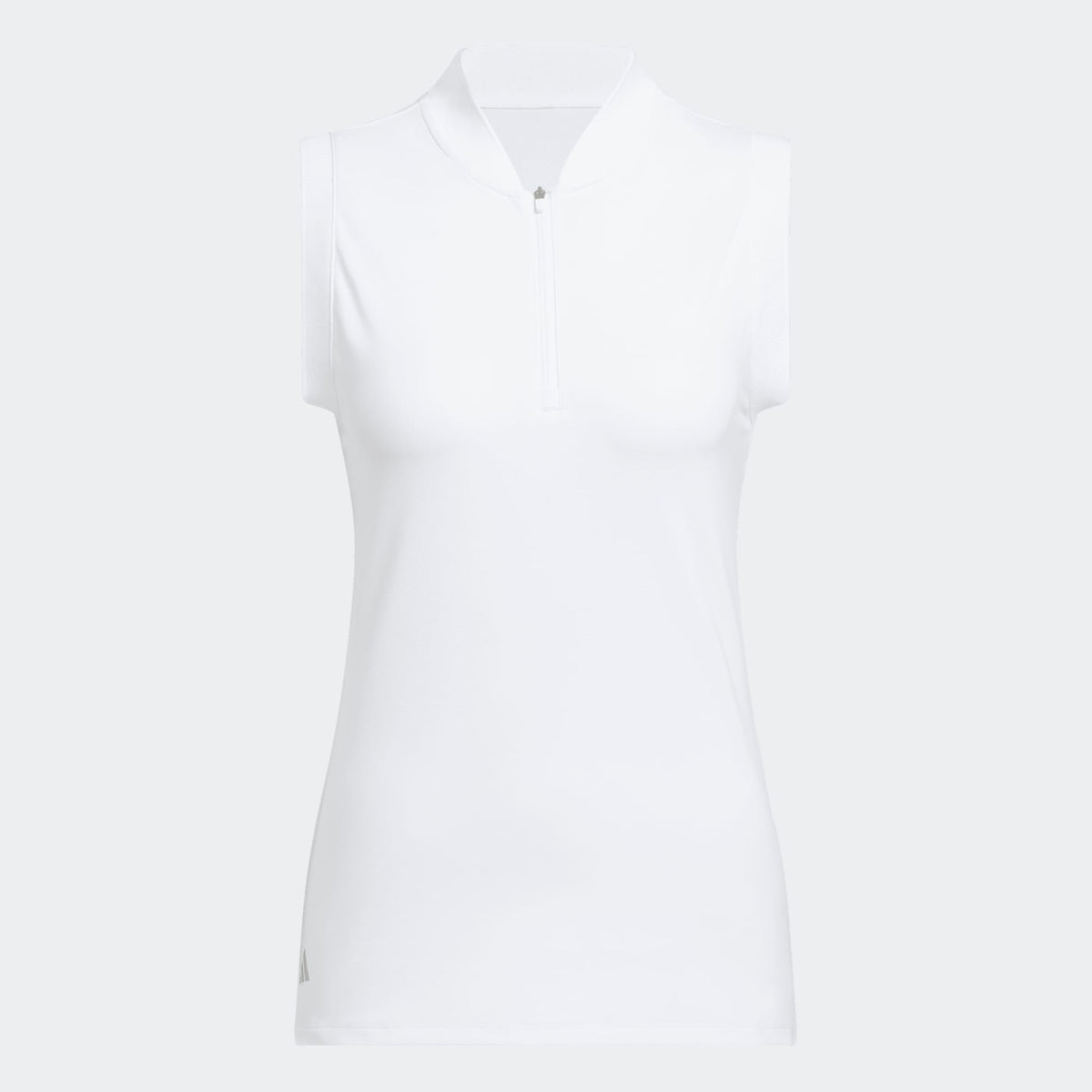 Adidas Ultimate365 Zip Polo - White