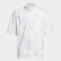 Adidas Go-To DWR Short Sleeve Half-Zip Pullover - White