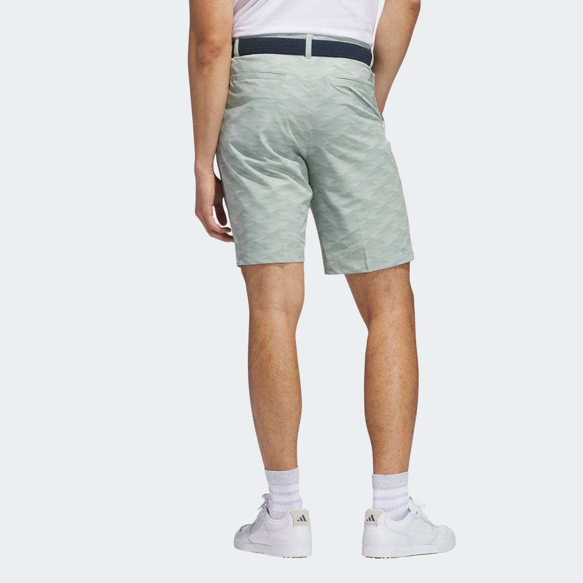 Adidas Ultimate365 Printed Golf Short - Wonder Silver
