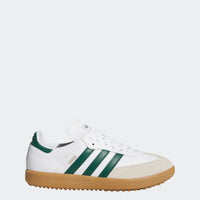 Adidas Samba Spikeless Golf Shoes - Cloud White / Collegiate Green / Gum