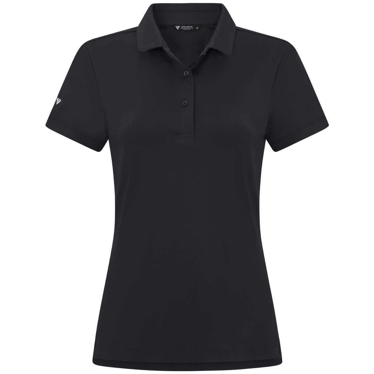 Levelwear Versa Polo - Womens - Black