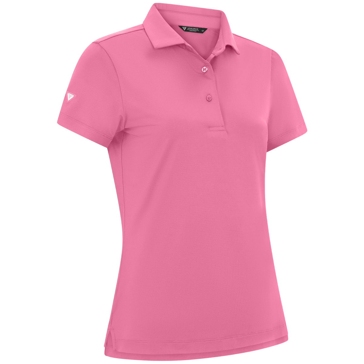 Levelwear Versa Polo - Womens - Carnation Pink