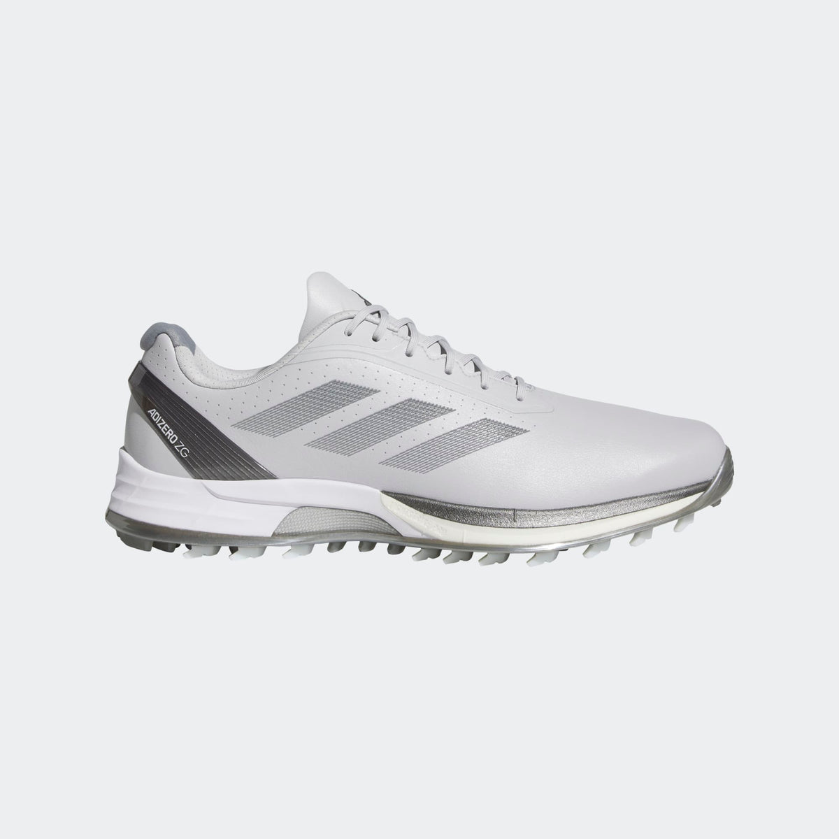Adidas Adizero Zg Spikeless Golf Shoes - Lgh Solid Grey / Iron Met. / Silver Metallic