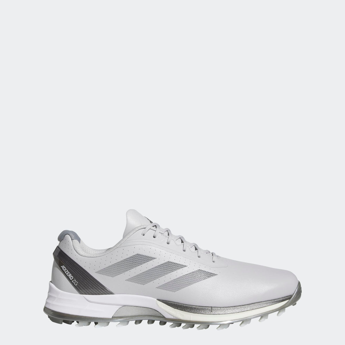 Adidas Adizero Zg Spikeless Golf Shoes - Lgh Solid Grey / Iron Met. / Silver Metallic