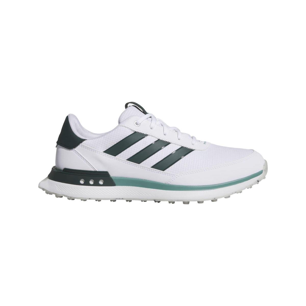 Adidas S2G 24 Spikeless Golf Shoes - Cloud White / Wonder Silver / Silver Pebble