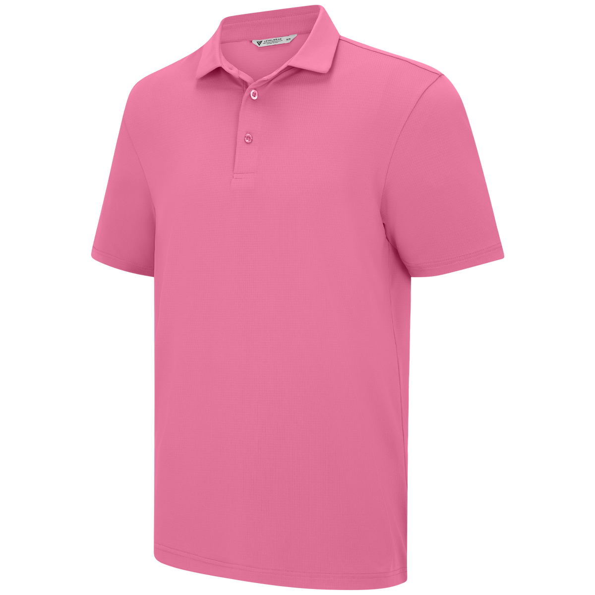 Levelwear Versa Polo - Mens - Carnation Pink
