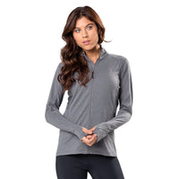 Levelwear Alyssa Full Zip Jacket - Womens - Heather Charcoal