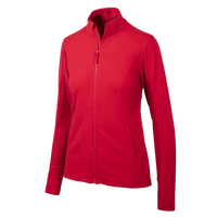 Levelwear Alyssa Full Zip Jacket - Womens - Flame Red