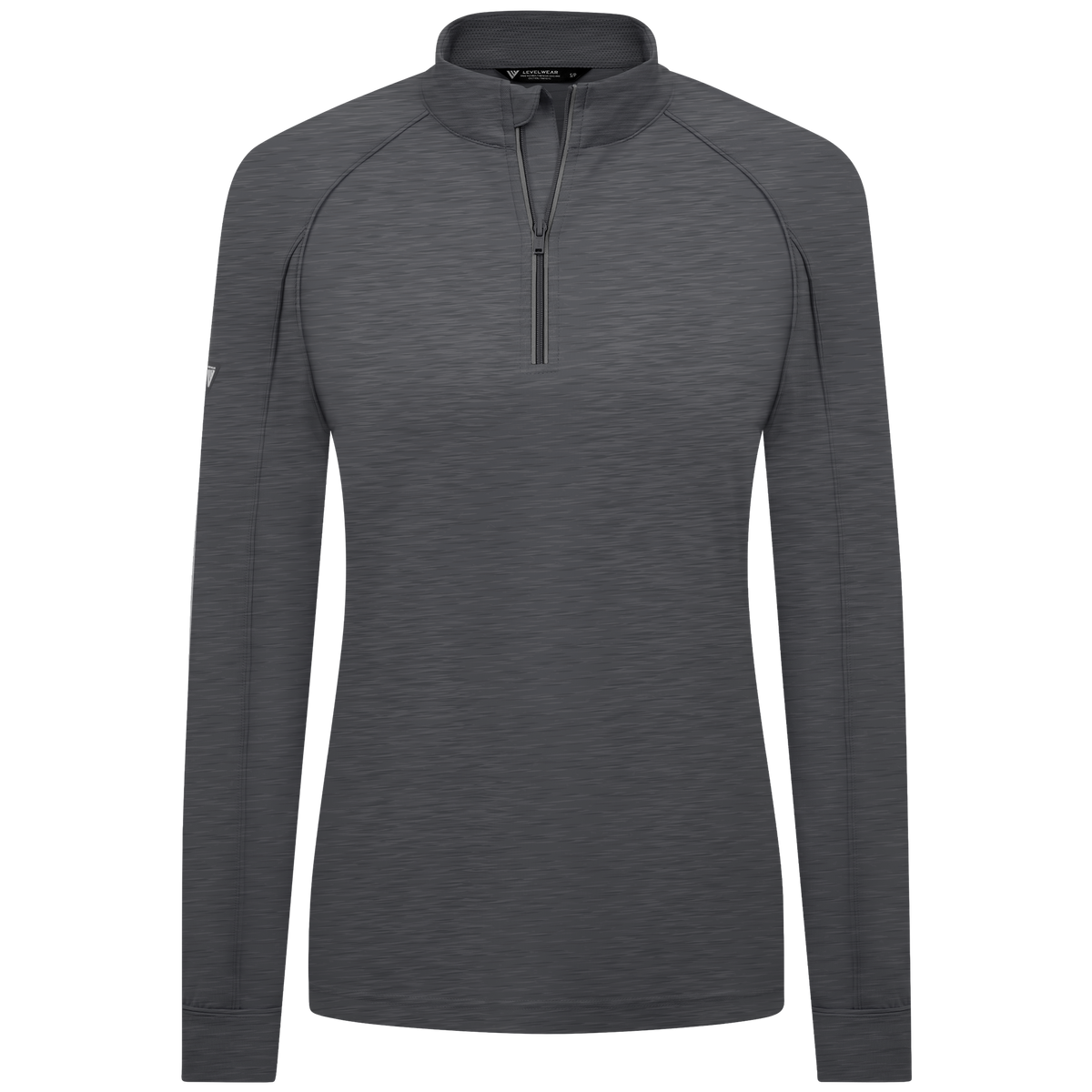 Levelwear Kinetic Midlayer - Womens - Heather Charcoal