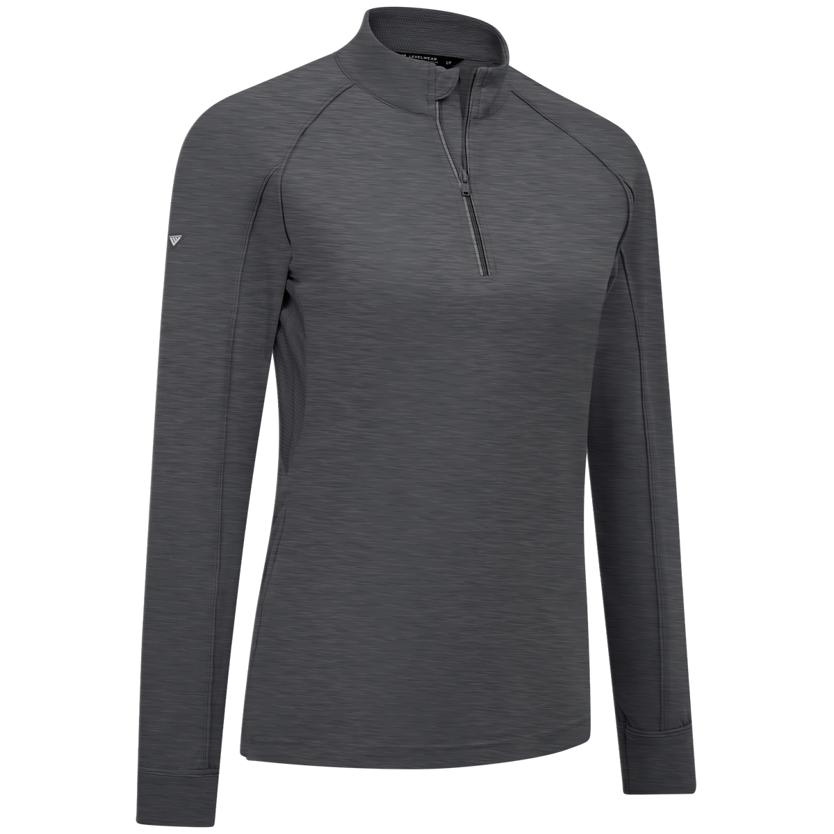 Levelwear Kinetic Midlayer - Womens - Heather Charcoal
