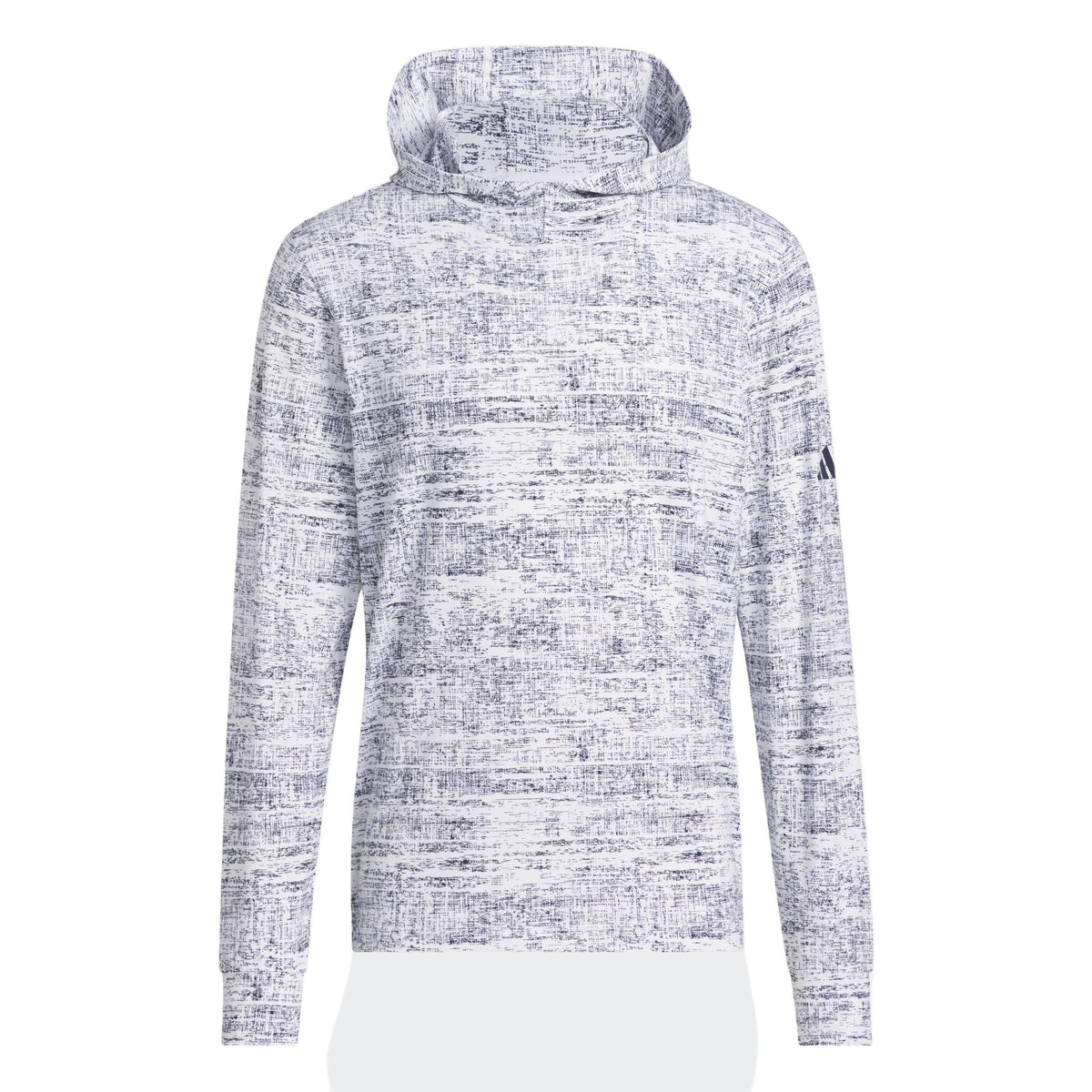 Adidas Performance Printed Lightweight Hoodie - White / Collegiate Navy