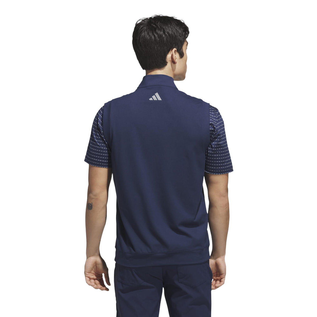 Adidas Ultimate365 Classic Quarter-Zip Vest - Collegiate Navy