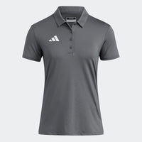 Adidas Ultimate365 Solid Polo - Team Grey Four / White