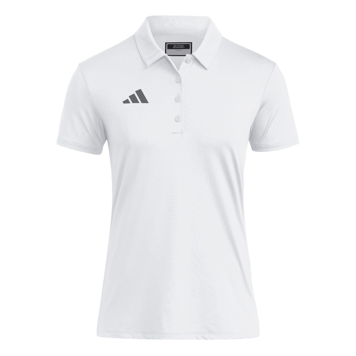 Adidas Ultimate365 Solid Polo - White / Team Grey Four