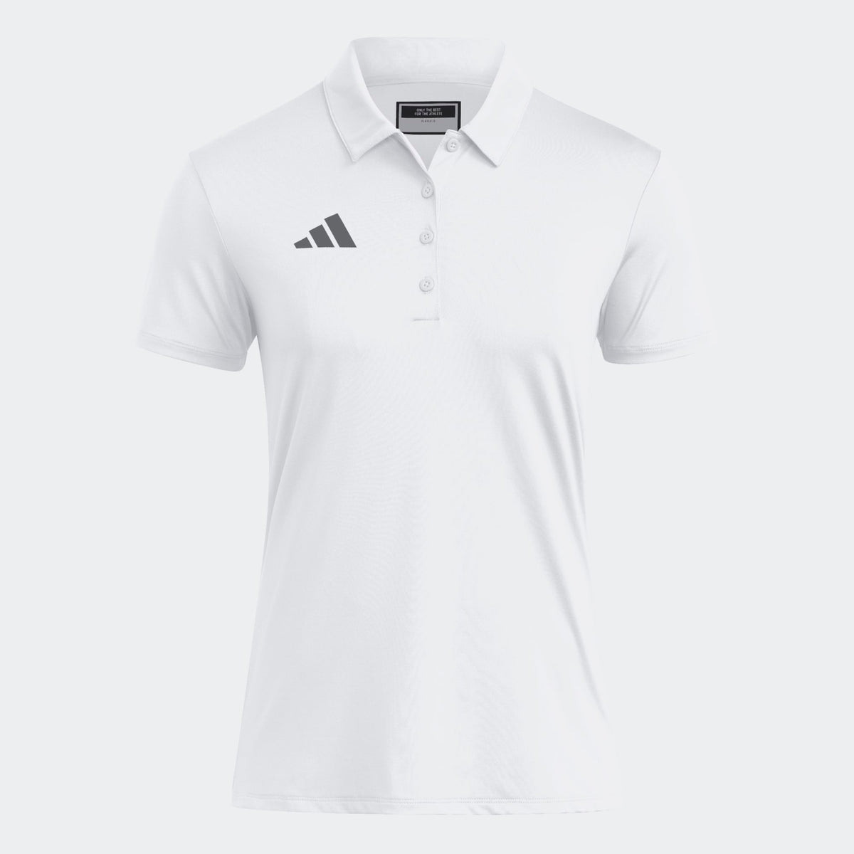 Adidas Ultimate365 Solid Polo - White / Team Grey Four