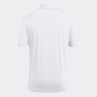 Adidas Ultimate365 Solid Polo Shirt - White / Team Grey Four
