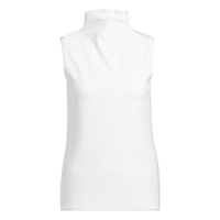 Adidas Ultimate365 Butterspun Sleeveless Mock Neck Top - White