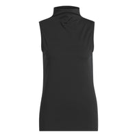 Adidas Ultimate365 Butterspun Sleeveless Mock Neck Top - Black