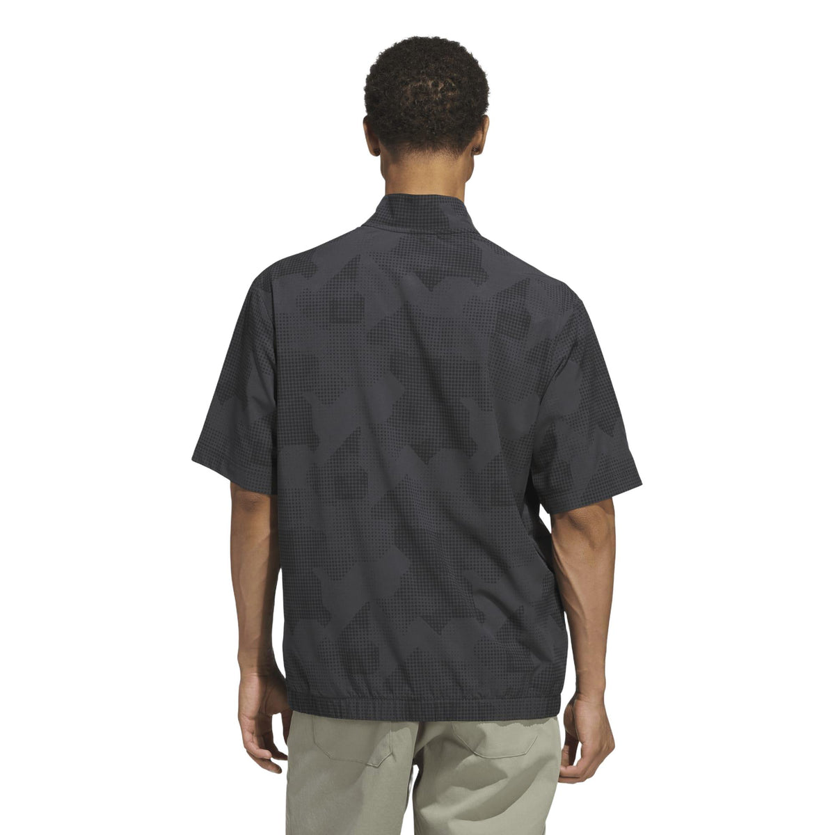 Adidas Go-To DWR Short Sleeve Half-Zip Pullover - Black