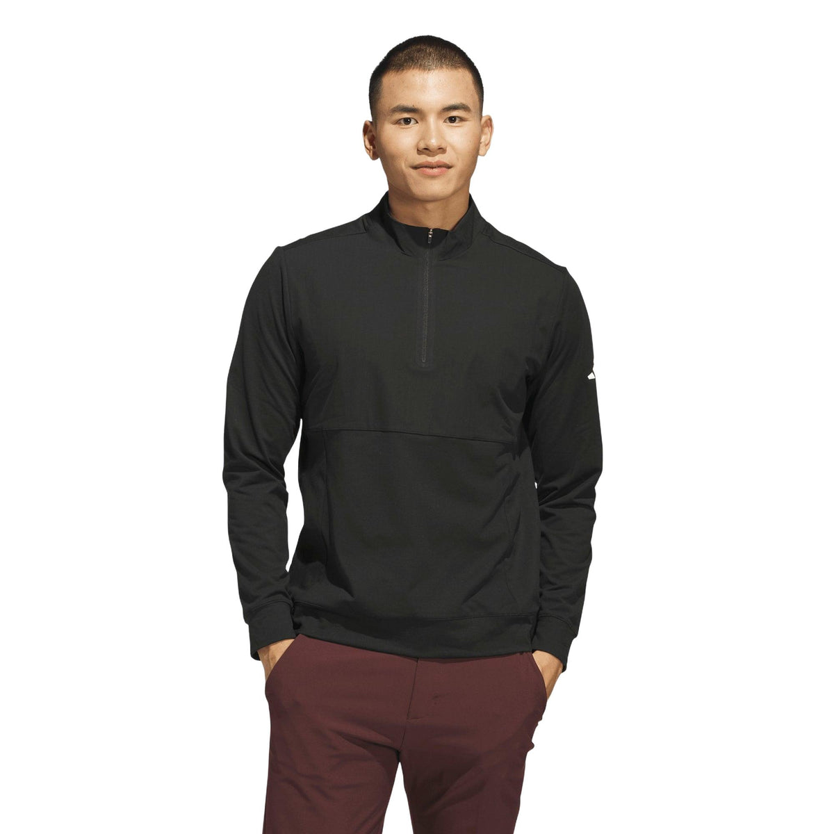 Adidas Ultimate365 Tour Quarter-Zip Pullover - Black