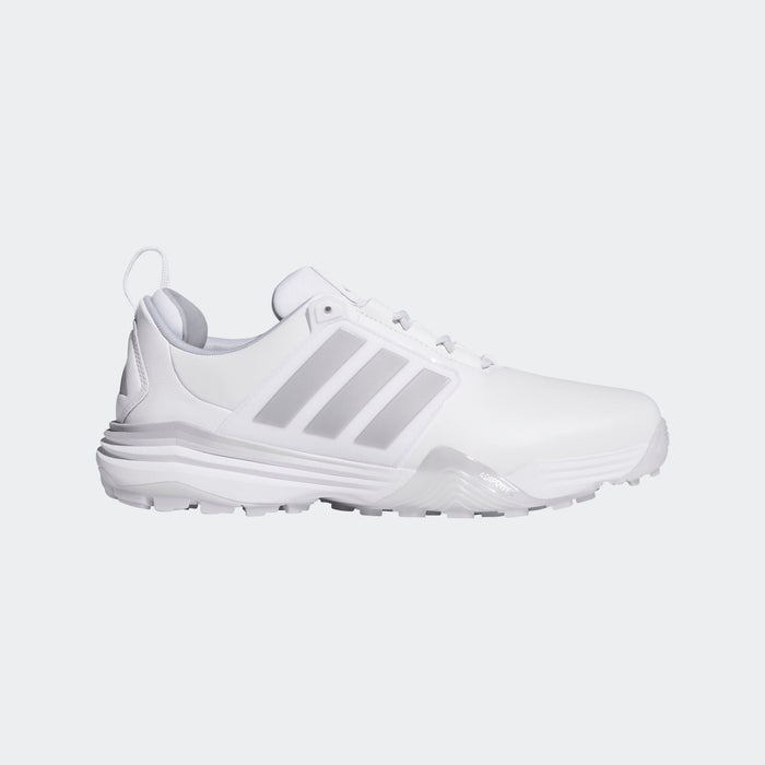 Adidas Adipower 26 Spikeless Golf Shoes - Cloud White / Silver Metallic / Halo Silver