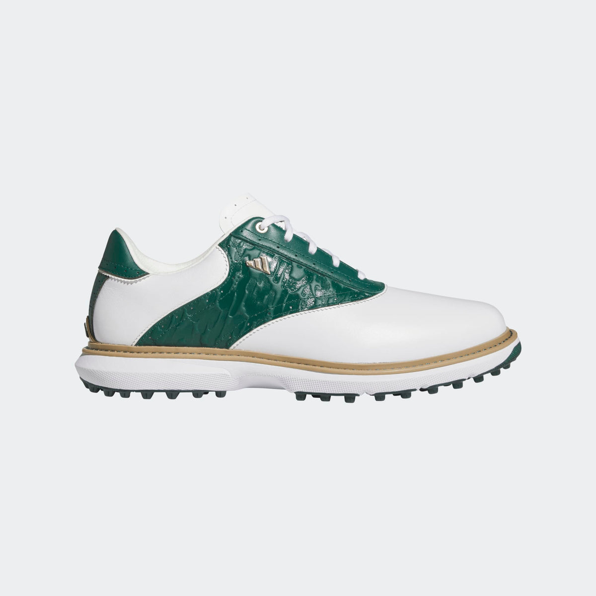 Adidas Mc70 Spikeless Golf Shoes - Cloud White / Collegiate Green / Off White