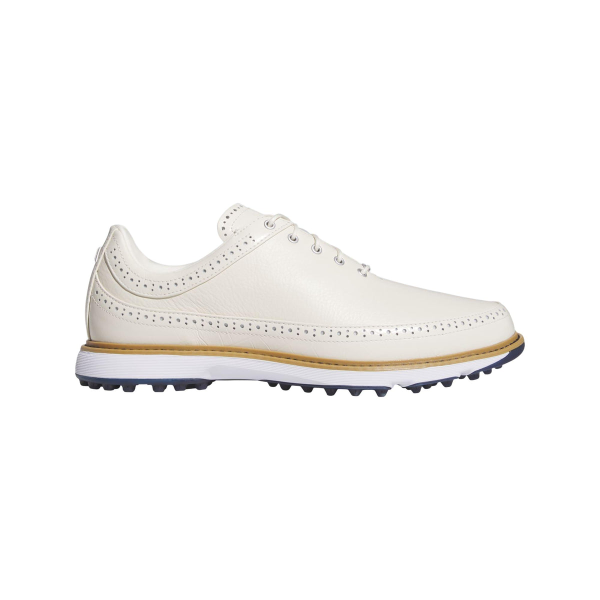 Adidas MC80 Spikeless Golf Shoes - Chalk White / Night Indigo / Mesa
